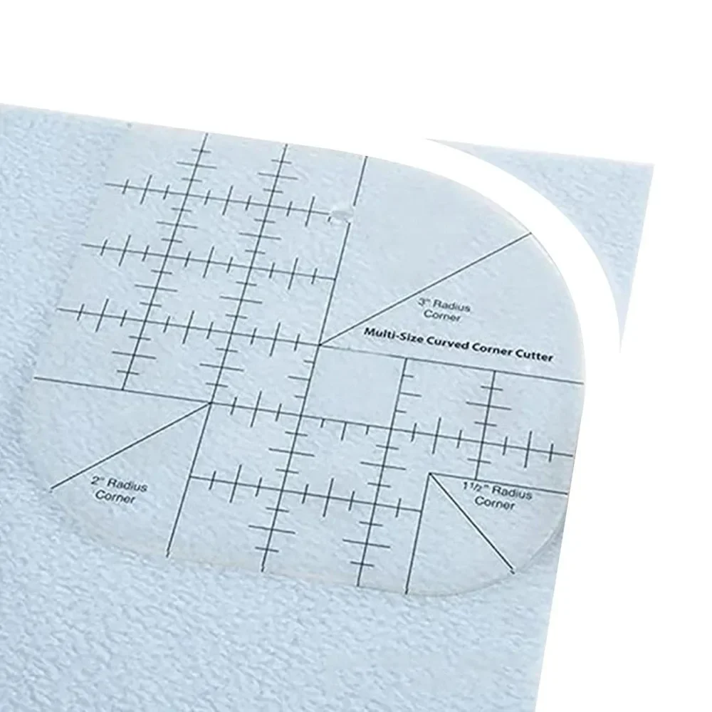Home Security Measures - Sewing Quilt Ruler Curved Corner Cutter