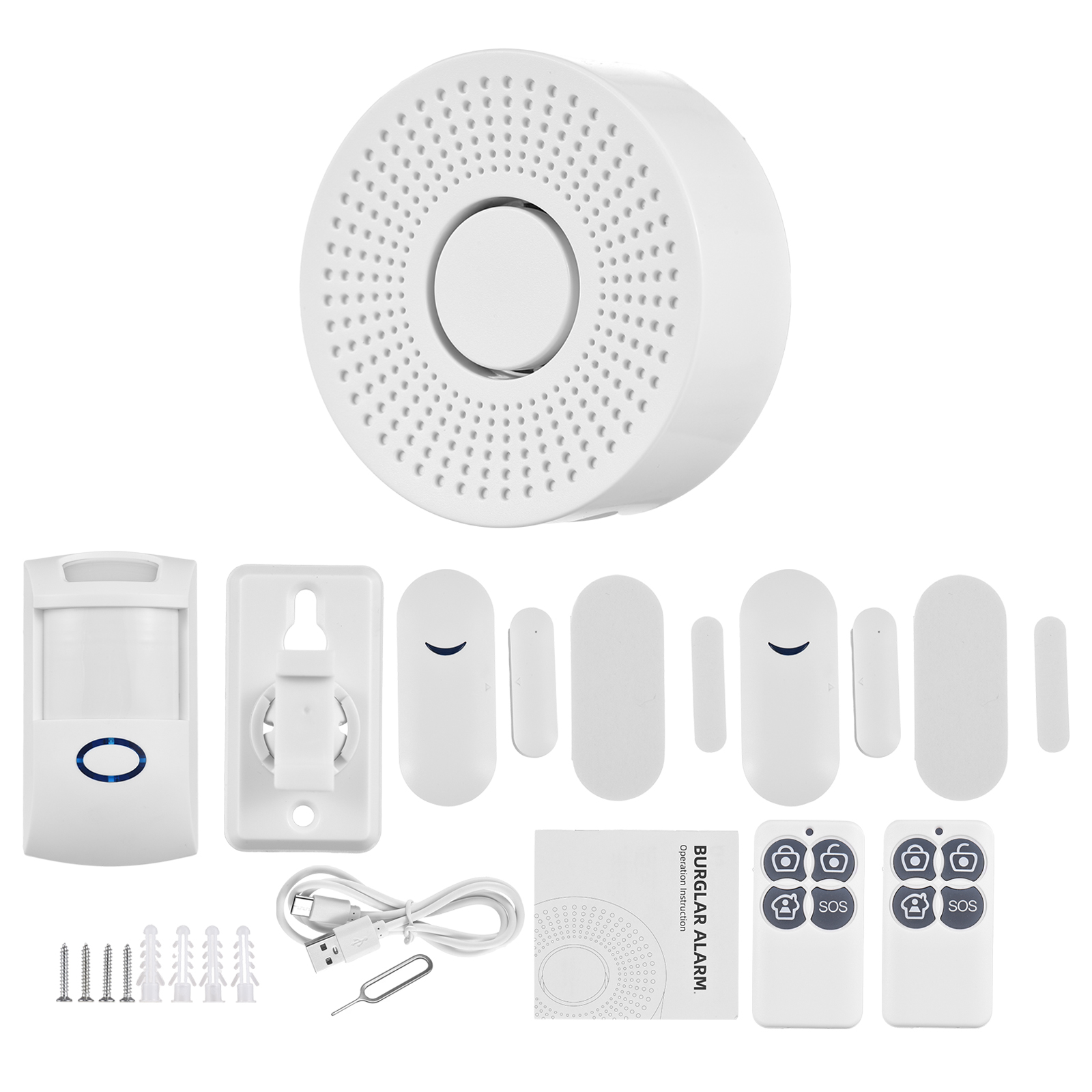 Home Security Kit - Home Security System WiFi Tuya APP