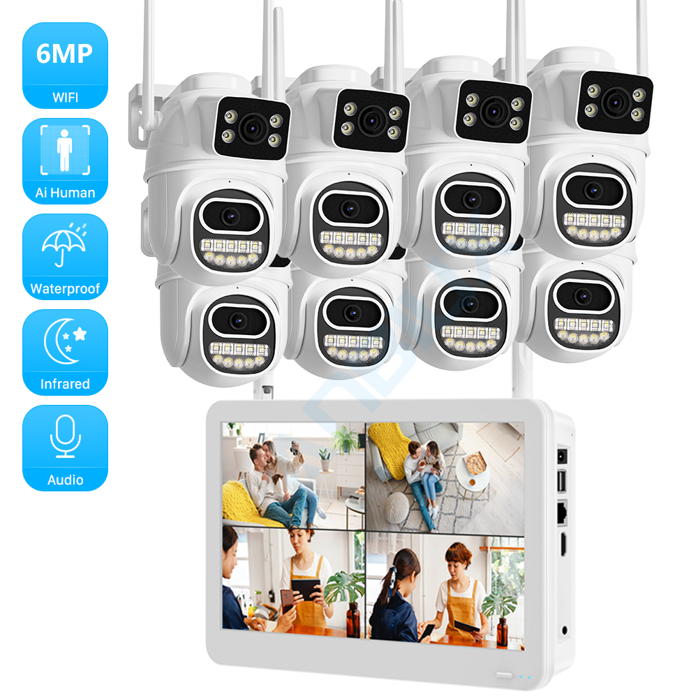 Home Security Kit - Wireless CCTV System WiFi Camera Kit