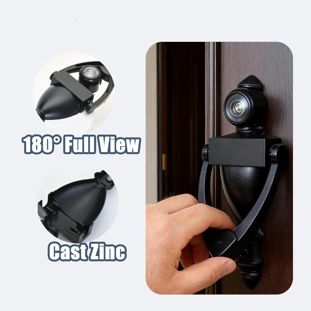 Zinc Alloy Peephole Door Knock - огляд і ціна Home Security Front Door