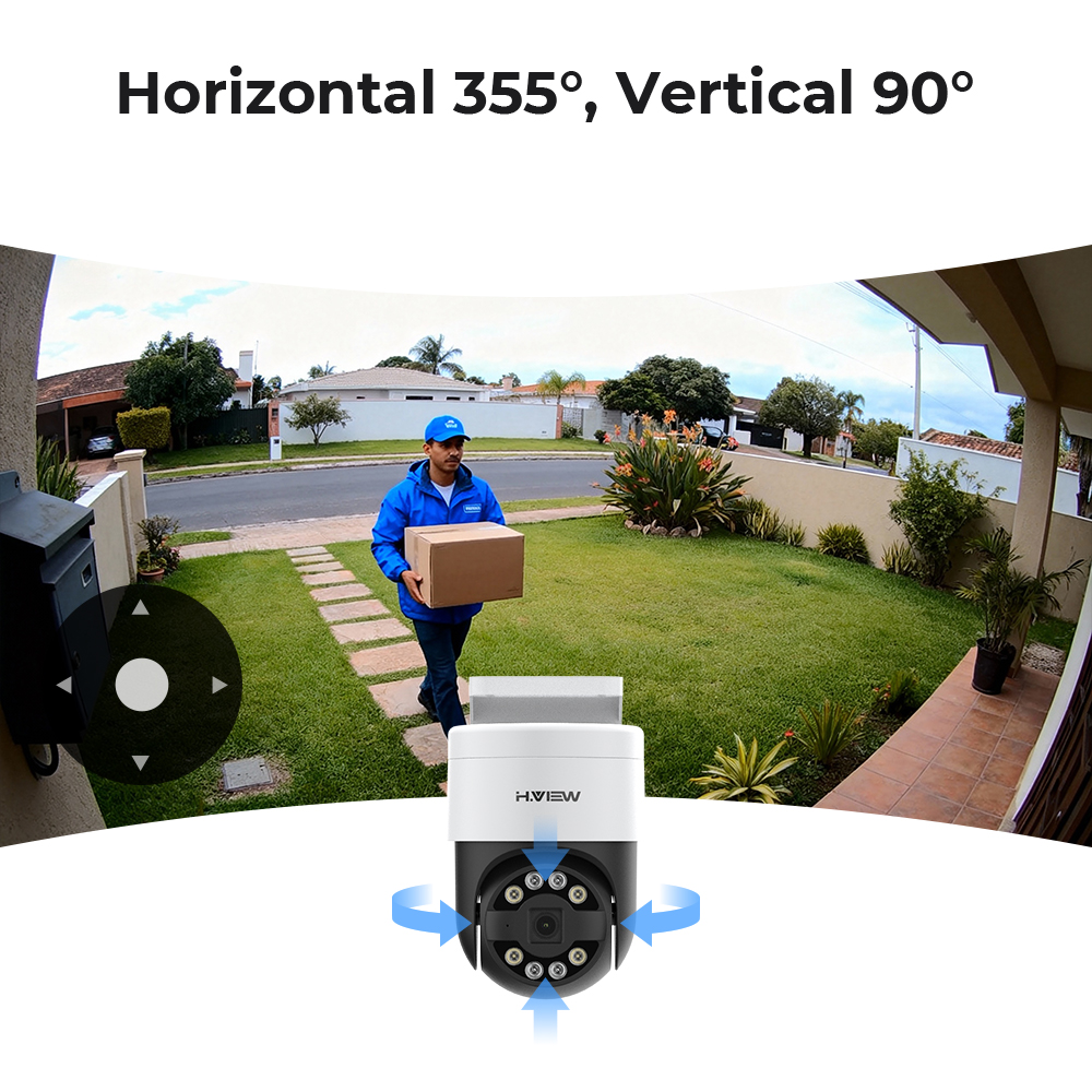 H.view 8Ch 4K 5MP 8MP Cctv Sec - огляд і ціна Home Security Kit