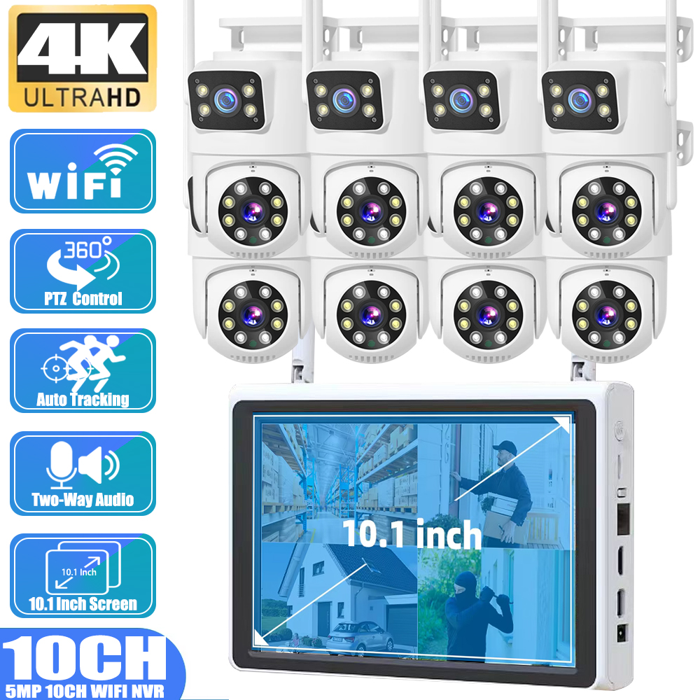 10 Channel CCTV Security 4K Du - огляд і ціна Home Security Kit