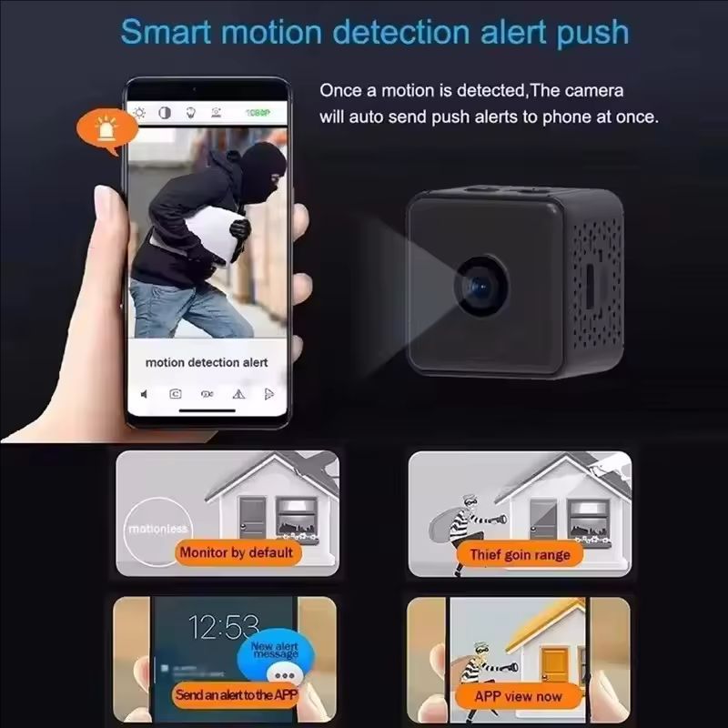 1080p Mini Camera Home Small W - огляд і ціна Home Security Front Door