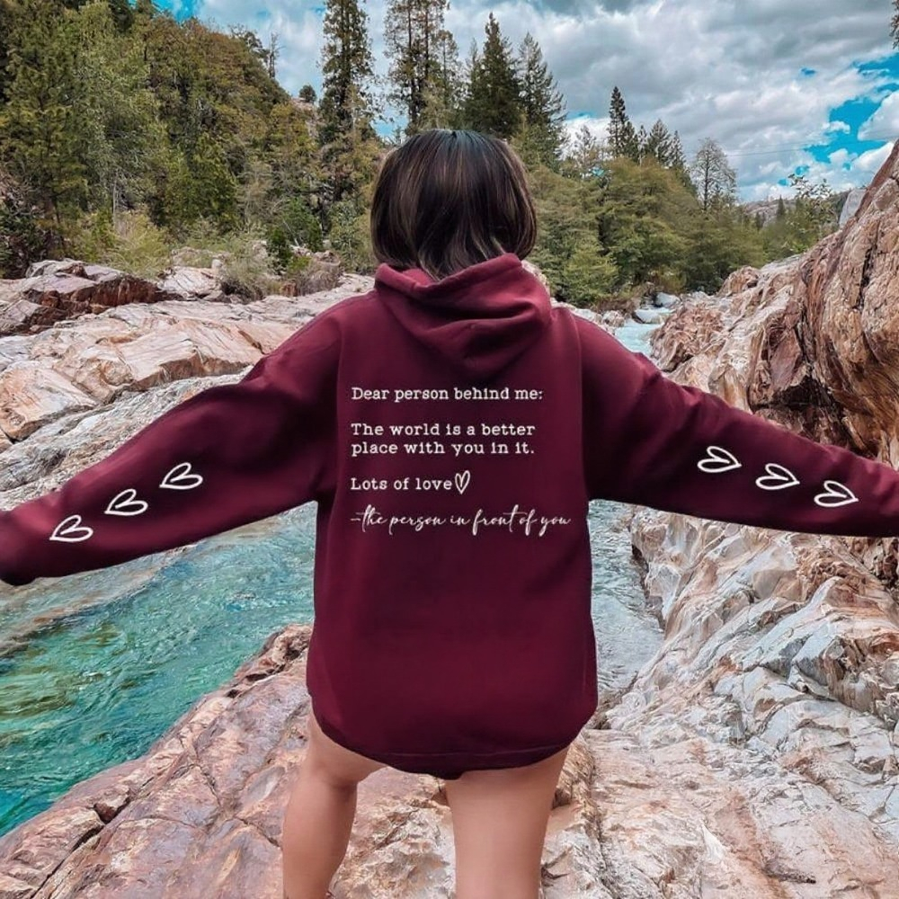 Dear Person Behind Me Hoodie B - огляд і ціна Home Security Companies Near Me