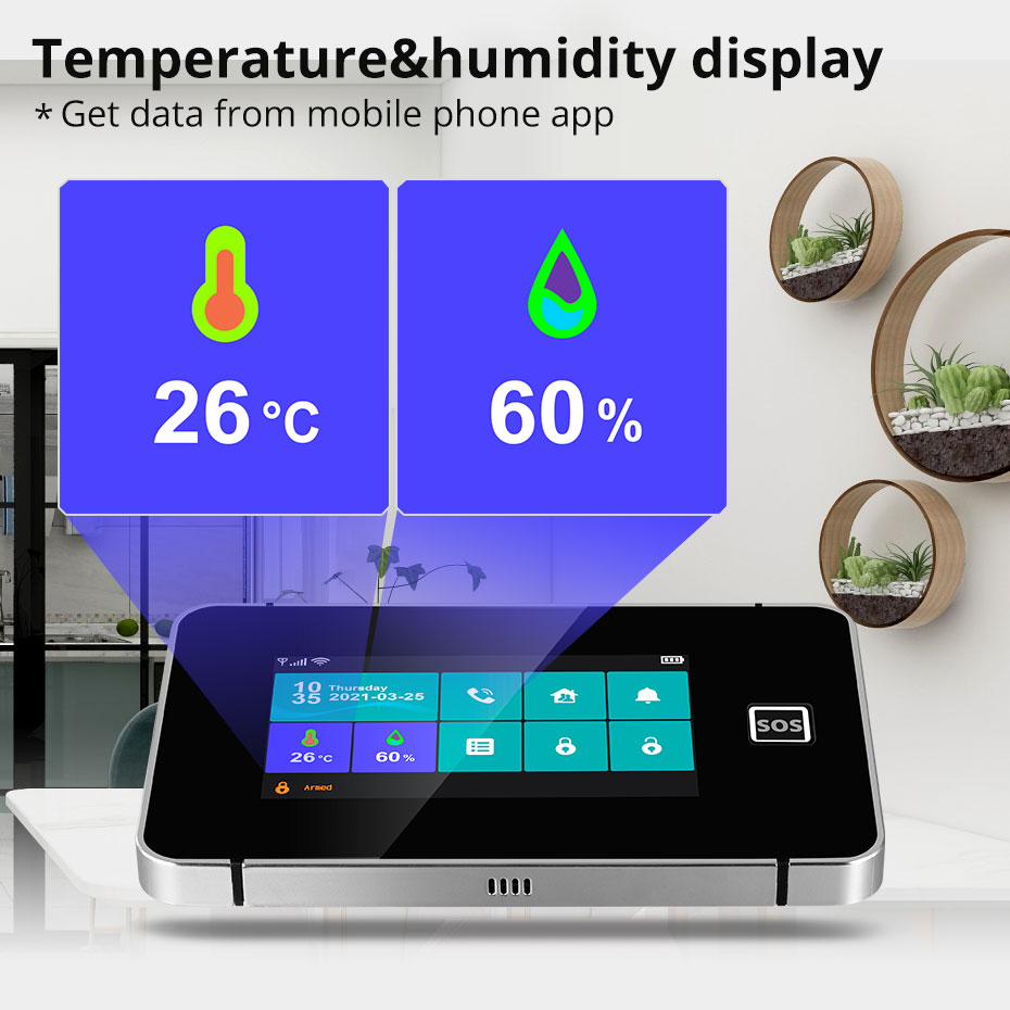 KERUI Tuya Alarm Panel DIY You - огляд і ціна Keypad Alarm Panel