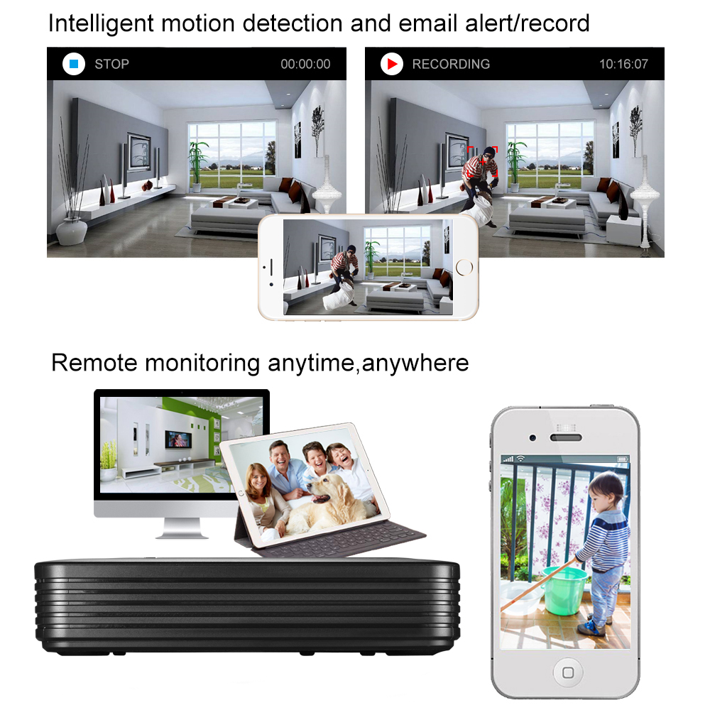 8MP 4K Ai Human Detection Secu - огляд і ціна Home Security Video Recording Systems