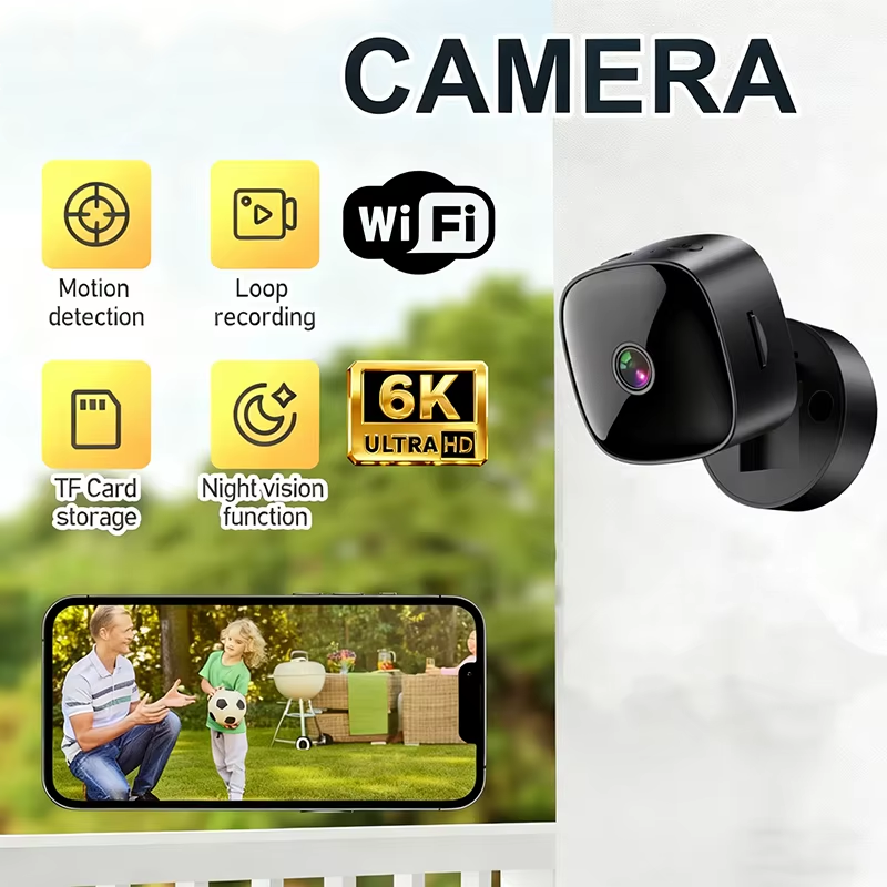6K HD Mini Camera Wifi Camera  - огляд і ціна Home Security Front Door