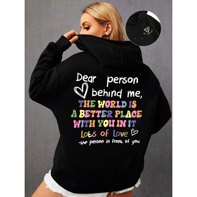 Dear Person Behind Me Hoodie W - огляд і ціна Home Security Companies Near Me