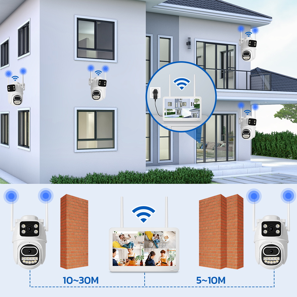 Wireless CCTV System WiFi Came - огляд і ціна Home Security Kit