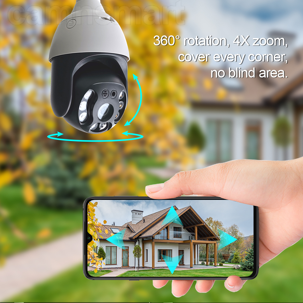 Camnsmart Tuya 5MP Alexa Wifi  - огляд і ціна Home Security Front Door