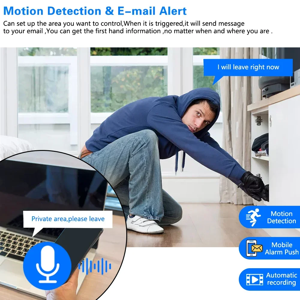 5MP HD Video WIFI Surveillance - огляд і ціна Home Security Kit