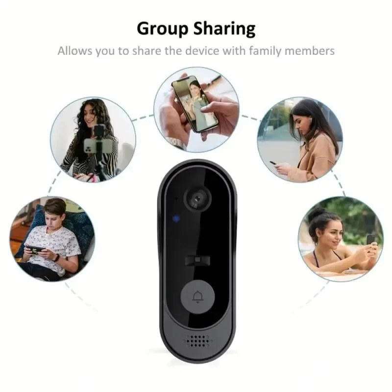 Tuya WIFI Camera Doorbell HD V - огляд і ціна Home Security Front Door