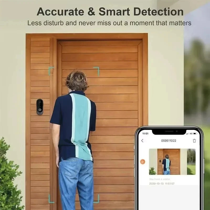Tuya WIFI Camera Doorbell HD V - огляд і ціна Home Security Front Door
