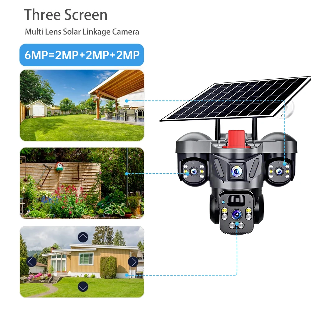 KERUI Outdoor PTZ 6MP 4G SIM W - огляд і ціна Home Security Front Door