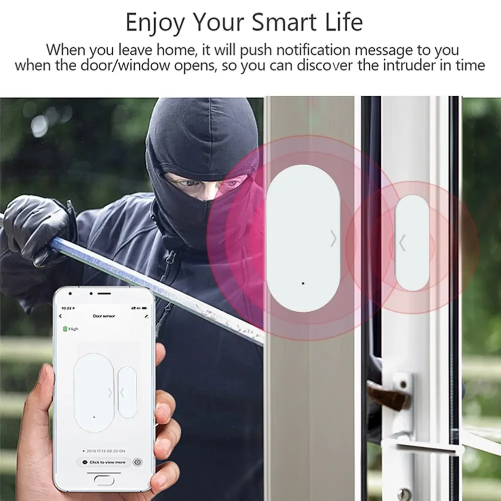 Wireless Magnetic Door Window  - огляд і ціна Home Security Z Wave