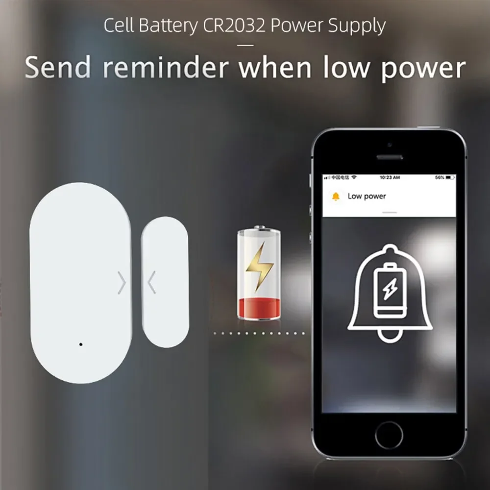 Wireless Magnetic Door Window  - огляд і ціна Home Security Z Wave