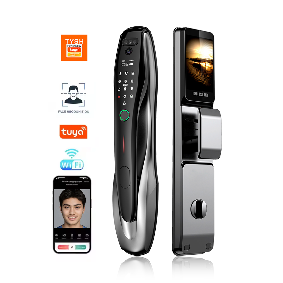 TYSH Tuya Security Fingerprint - огляд і ціна Home Security Front Door
