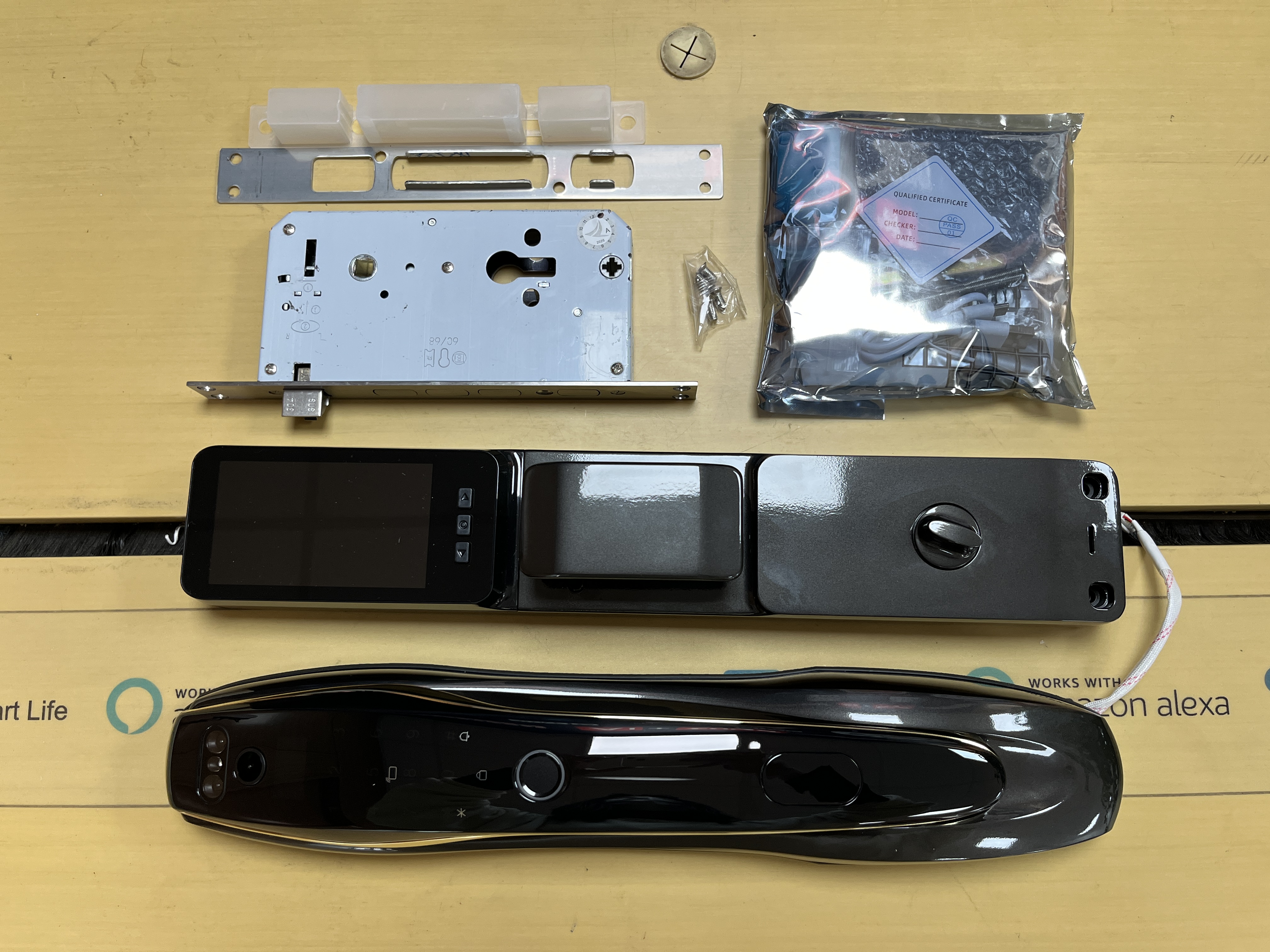TYSH Tuya Security Fingerprint - огляд і ціна Home Security Front Door